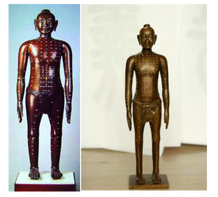 仿清代光緒針灸銅人模型(真銅全銅、高170CM)
